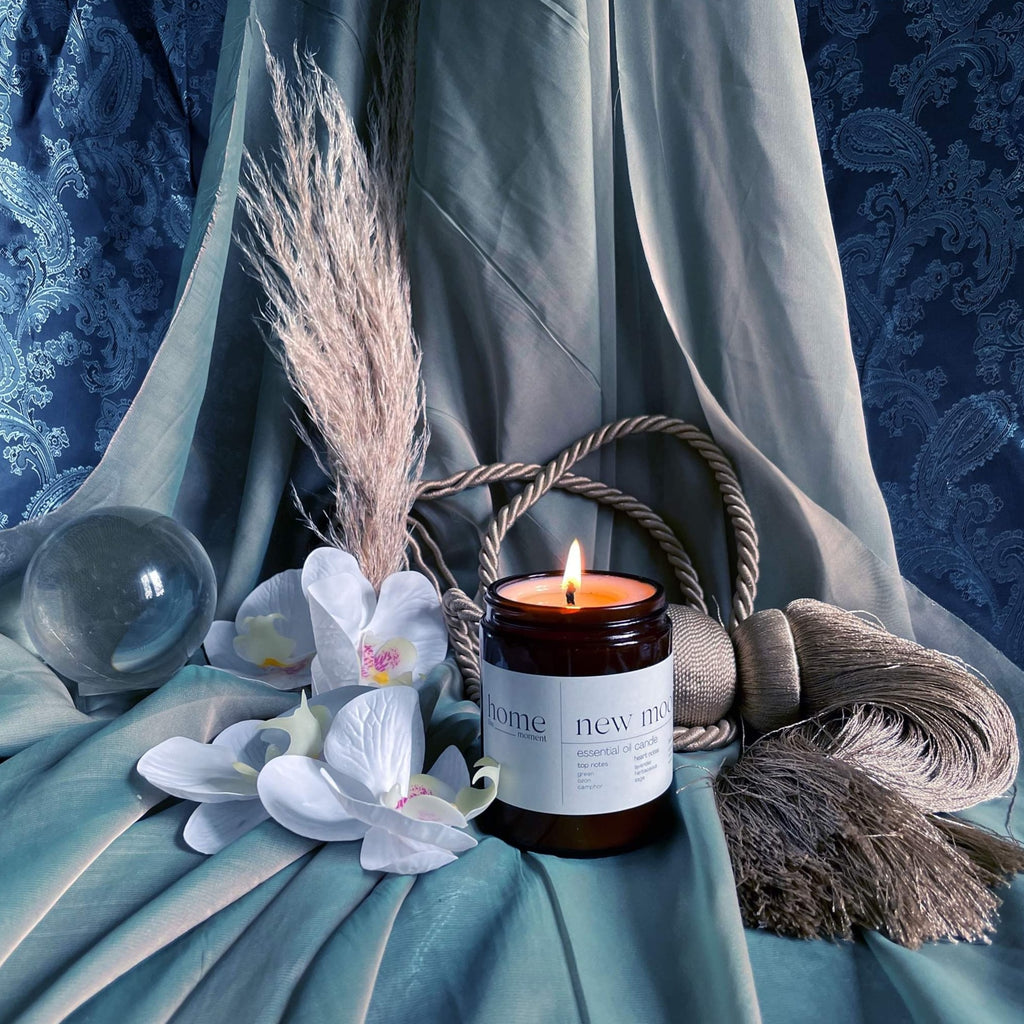 New Moon | Lavender & Musk Fragranced Candle