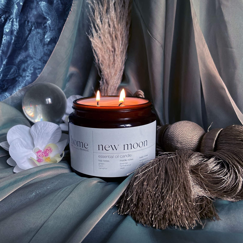 New Moon | Lavender & Musk Fragranced Candle